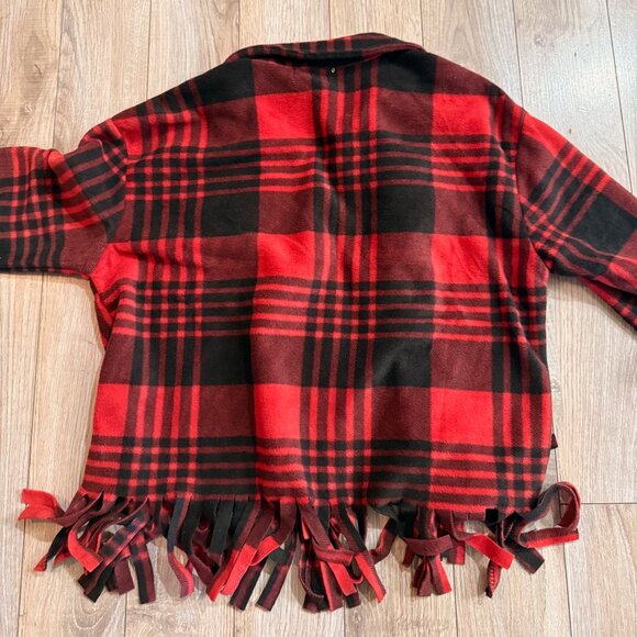 Girls Fringe Fleece - Picture 3 of 5